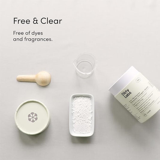 Dirty Labs | Dishwasher Detergent and Booster | Scent Free | 96 Loads (2 lbs) | Ultra Clean, Spot Free, Quick Wash Optimized | Hyper Concentrated