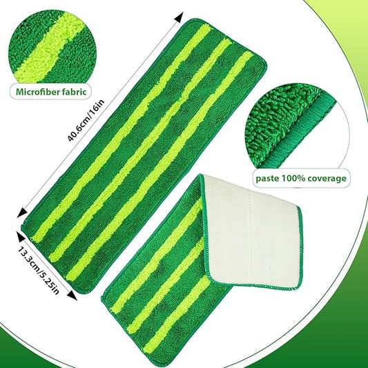 3 Pack Spray Mop Pad Refill,Reusable Microfiber Spray mop Replacement Head for Multi-Surface Floor Dry and Wet Cleaning mop pad for Multi-Layer Floors(Pads only)