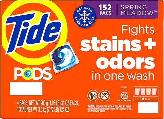 TIDE PODS Spring Meadow Pack of 152, RED