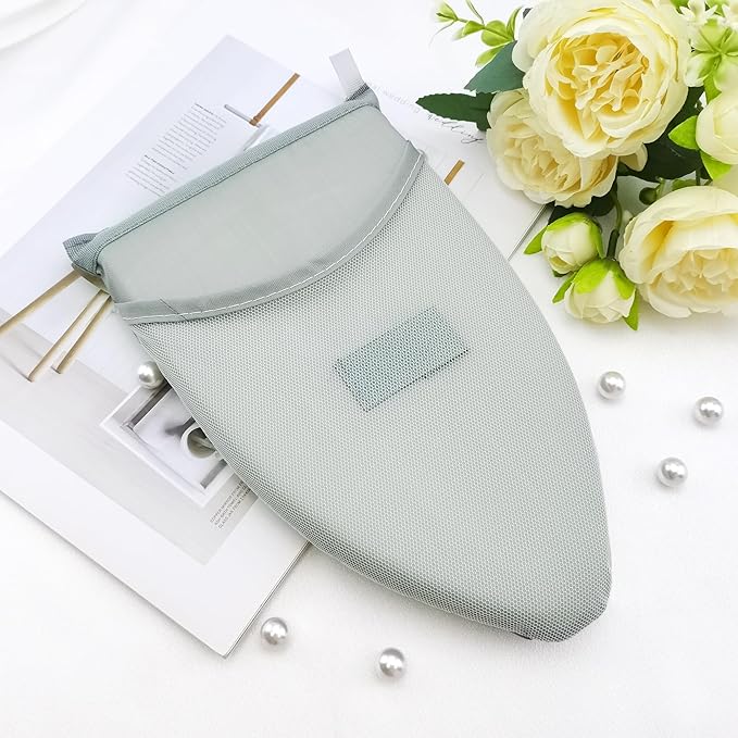 Quacc Heat Resistant Steaming Glove, Garment Steamer Ironing Hand Pad Anti Steam Glove Travel Garment Hand Held Steamer Tiny Ironing Board Mitt for Clothes