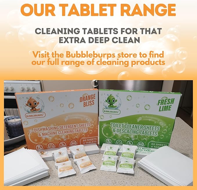 Dishwasher Detergent Sheets, 120 Washes, Natural Dishwasher Detergent Liquid, No Plastic or Phosphate Septic & Gray Water Safe, Organic, No Mess, Use in Dishwasher or Sink