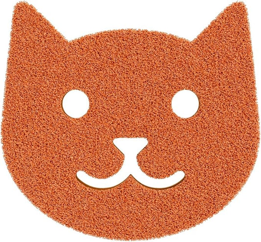 Scotch-Brite Purrfectly Clean Non-Scratch Scrub Sponge, Two- Sided, Limited Edition, 1 Sponge