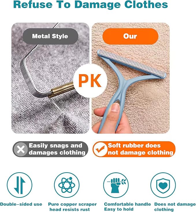 Pet Hair Remover Roller, a Reusable pet Hair Removal Tool, Suitable for Sofas, Furniture, Carpets, Cars, and Bedding for Removing cat and Dog Hair
