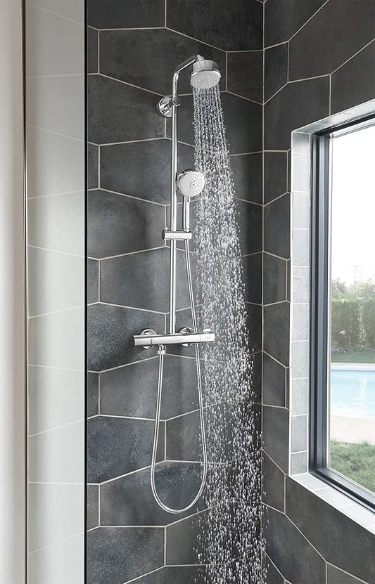 Grohe 27575002 Tempesta Cosmopolitan 2.5 GPM 4-Spray Hand Shower, Starlight Chrome