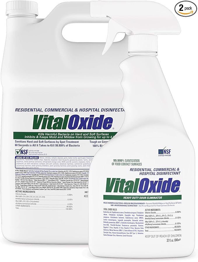 Vital Oxide 32 Oz. & 1 Gallon