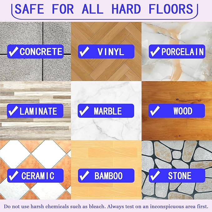 Hard Floor Cleaner Compatible with OCedar PACSS | Fresh Lemon Flavor 20 Count (1 Pack)| Made from Natural Ingredients | Safe For Use On Variety Of Floors | For Use With All Mop Buckets (Lemon)