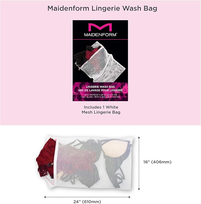 Maidenform Women's Mesh Lingerie Bag