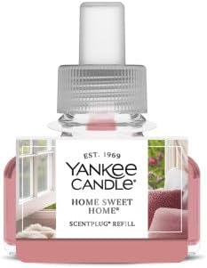 Yankee Candle Electric Plug Refill - Clean Cotton, Home Sweet Home, Midsummer's Night, Lemon Lavender (1 Ea.) (Variety Pack)
