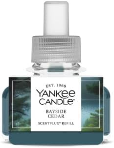 Yankee Candle Bayside Cedar ScentPlug Refills (Pack of 4)