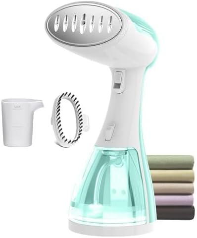 Small Handheld Steamer Iron for Clothes - 1350W Portable Clothes Steamer, Removes Wrinkle with Heat-Resistant & Strong Steam for Different Fabrics, Suit for Home/Office/Travel