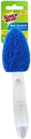 Scotch-Brite Non-Scratch Dishwand, Pack of 4 | For Nonstick Cookware | Hands-Free Cleaning | Soap Dispensing