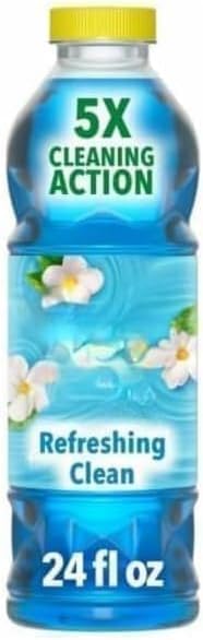 Multi-Surface Floor Cleaner – Refreshing Clean, 24 Fl Oz (Classic Crisp Linen & Jasmine Scent)