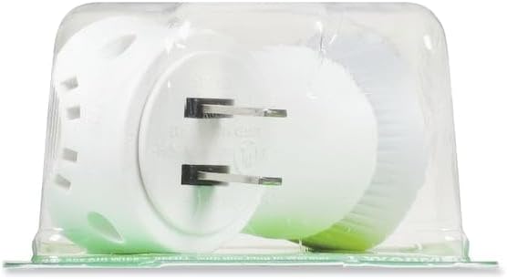 Air Wick - 78046 plug in Scented Oil Warmer, White, Essential Oils, Air Freshener,6.3" x 2.3" x 3.7" , 6.0 Count