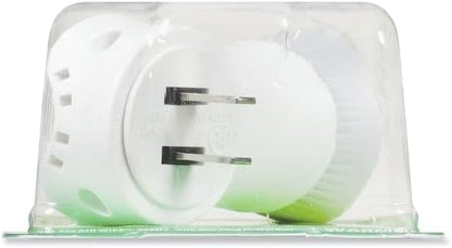 Air Wick - 78046 plug in Scented Oil Warmer, White, Essential Oils, Air Freshener,6.3" x 2.3" x 3.7" , 6.0 Count