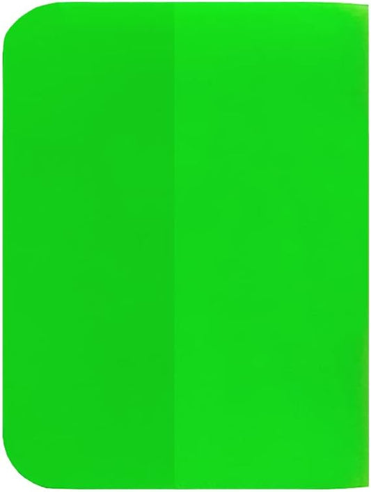 4 Inch PPF Squeegee Vinyl Wrap Tool Anti-Scratch Rubber Scraper Soft TPU Window Tint Tool for Paint Protection Film (Green Square)