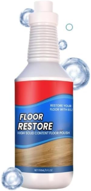 Floor Restore Solution, Floor Restorer & Clean Hardwood Restore, Wood Restorer, 150ml Flooring Protection Agent For Shine Wood, Laminate, Vinyl (1pcs)