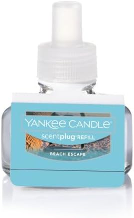 Yankee Candle ScentPlug Refill, Beach Escape (Pack of 6)