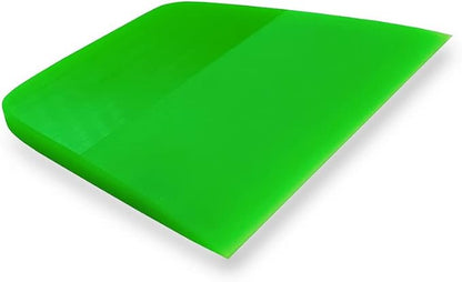 PPF Squeegee Anti-Scratch Soft TPU Vinyl Small Tint Scraper Water Blade for Paint Protection Film,Vinyl Wrap/Window Tint Tools, Mirror/Window/Household Cleaning (Green)