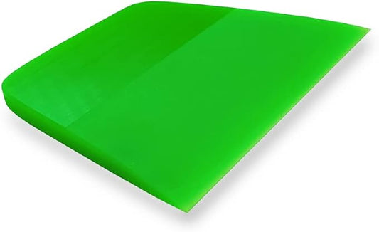 PPF Squeegee Anti-Scratch Soft TPU Vinyl Small Tint Scraper Water Blade for Paint Protection Film,Vinyl Wrap/Window Tint Tools, Mirror/Window/Household Cleaning (Green)