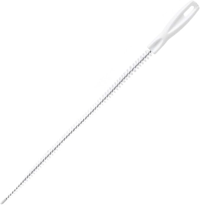 LeosHi Pipe Dredging Brush Bathroom Hair Sewer Sink Cleaning Brush Drain Cleaner Flexible Cleaner Clog Plug Hole Remover Tool (Size : 1PC White)