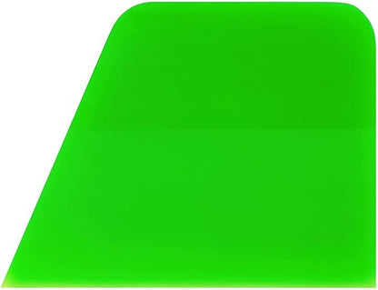 PPF Squeegee Anti-Scratch Soft TPU Vinyl Small Tint Scraper Water Blade for Paint Protection Film,Vinyl Wrap/Window Tint Tools, Mirror/Window/Household Cleaning (Green)