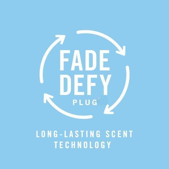 F'ebreze Plug In Air Freshener Fade Defy Plugs, Scented Oil Warmer Device, 8 fl oz, 2 Count