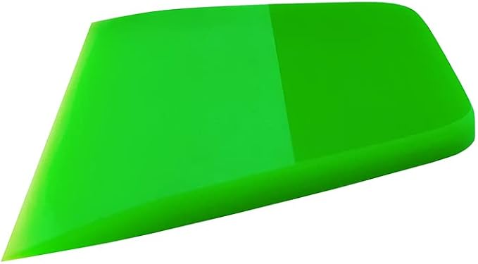 PPF Squeegee Anti-Scratch Soft TPU Vinyl Small Tint Scraper Water Blade for Paint Protection Film,Vinyl Wrap/Window Tint Tools, Mirror/Window/Household Cleaning (Green)