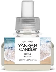 Yankee Candle ScentPlug Air Freshener Refill, Relax & Renew, Electric Plug-In Fragrance Oil for Home Odor Neutralizing and Calming Ambience, Long Lasting Scent, 6-Count (Variety Pack)