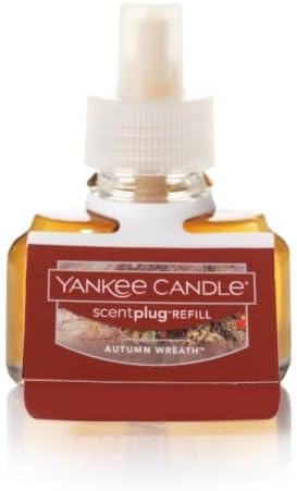 Yankee Candle Autumn Wreath Electric Home Fragrance Scent Plug Refill (Pack of 6)