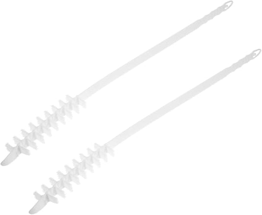 Cabilock 2pcs Dryer Lint Brush for Washing Machine Cleaning Vent Trap Cleaner with Nonslip Handle for Dust and Lint Buildup Removal Drum Washers