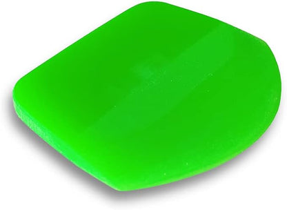 Green Fan Compact Squeegee Rubber Scraper Tool