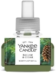 Yankee Candle Balsam & Cedar ScentPlug Refills (Pack of 6)