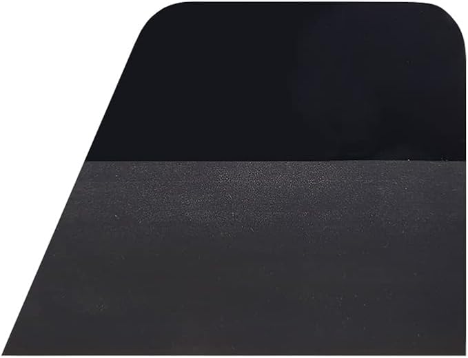 Professional TPU Rubber Squeegee for Vinyl Wraps, Car Window Glass Tinting PPF Coating Film Installation, Tint Squeegee Water Blade Scraper for Paint Protection Film (Black)
