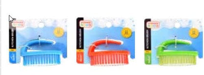 Parve Green Dish Brush – Dishwashing and Kitchen Cleaning and Scouring - Easy Grip Handle, Gentle Bristles – Color Coded Home and Kitchen Accessories by The Kosher Cook