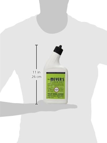 Mrs. MEYER'S CLEAN DAY Liquid Toilet Bowl Cleaner, Stain Removing, Lemon Verbena, 24 oz (Pack of 3)