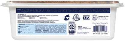 Bona Hardwood Floor Disposable Wet Cleaning Pads - 12 Pads per Pack - unscented - Use Mops - Residue-Free Floor-Cleaning Solution for Wood Floors,(Pack of 6)