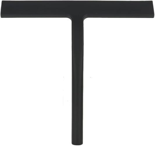 All Purpose Shower Squeegee, Professional Window Cleaner Squeegee, Silicone Squeegee for Bathroom, Shower Doors, Mirrors, Tiles and Car Windows, Bathroom Cleaner Tool Black