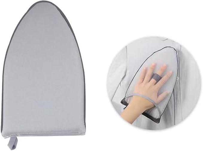 Garment Steamer Ironing Gloves, Anti Steam Handheld Ironing Pad, Heat Resistant Garment Steamer Mitt, Durable Protective Ironing Glove for Garment Steamer (Style G)