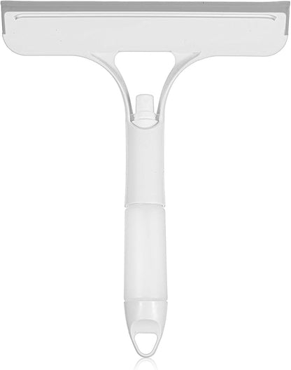 cobee 3 in 1 Squeegee for Shower Glass, 3 in 1 Window Cleaning Scraper Window Squeegee with Sprayer Windows SqueegeeCleaner All-Purpose Windows Cleaner Tool for Bathroom Kitchen Car Mirrors Glass
