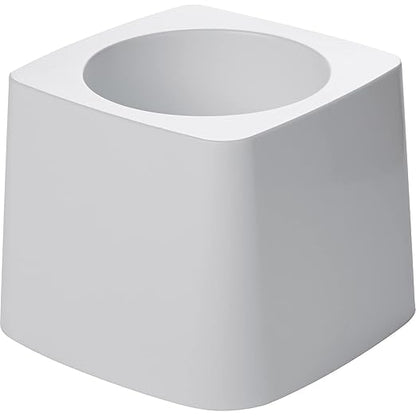 Rubbermaid Commercial Products 5" Toilet Bowl Brush Holder White Compact Design for Toilet Brush Storage for Bathroom/Professional/Janitorial Use