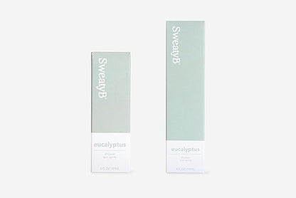 SweatyB® Eucalyptus Shower Spray – 100% Pure Eucalyptus Essential Oil Shower Mist for Sauna & Steam Room – Natural Aromatherapy for Stress & Sinus Relief – Vegan – Made in USA – 2 oz