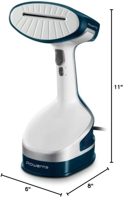 Rowenta Handheld Steamer for Clothes, X-Cel, 1600 Watts, 40-Second Fast Heat-Up, Powerful Continuous or On Demand Steam, 1600 Watts, Portable Clothes Steamer, Travel Must Have, Navy Blue, DR8120