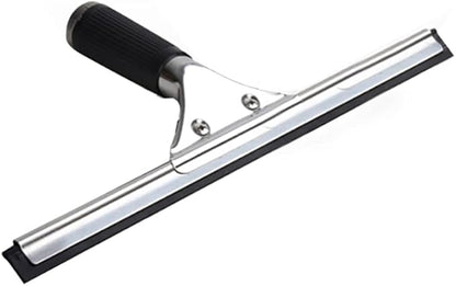 Black 35cm 14in Glass Squeegee for Window Cleaning, All Purpose Home Cleaner Tool for Car Windshield, Mirror, Glass Door (14in/35cm, Black)