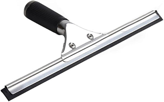 Black 35cm 14in Glass Squeegee for Window Cleaning, All Purpose Home Cleaner Tool for Car Windshield, Mirror, Glass Door (14in/35cm, Black)