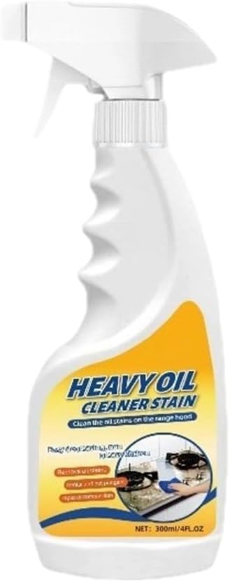 Heavy Oil Cleaner Stain, 2026 Upgrade All Purpose Kitchens Heavy Oil Cleaning Agent, Grease Remover, Multipurpose Kitchen Cleaner Spray for Countertops, Ovens, and Appliances (white)