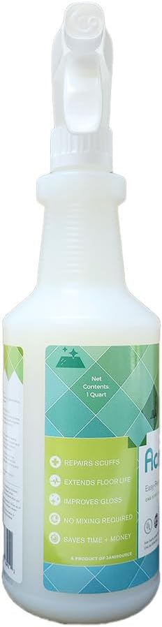 Acrylibuff Spray-On Buff Floor Wax Gloss Restorer, Quart (3-Pack)