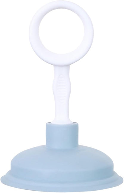 Professional Handheld Sink Plunger Versatile Drain Unclogger For Hair And Debris Strong Suction Easy Operation Long Service Life Pp And Pe Construction (Blue)