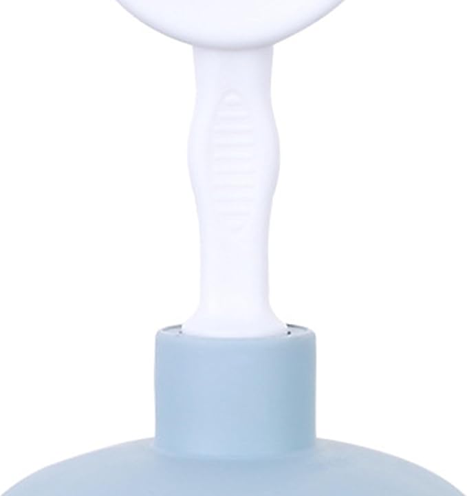 Professional Handheld Sink Plunger Versatile Drain Unclogger For Hair And Debris Strong Suction Easy Operation Long Service Life Pp And Pe Construction (Blue)