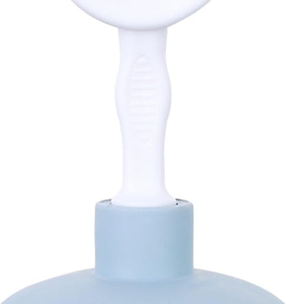 Professional Handheld Sink Plunger Versatile Drain Unclogger For Hair And Debris Strong Suction Easy Operation Long Service Life Pp And Pe Construction (Blue)
