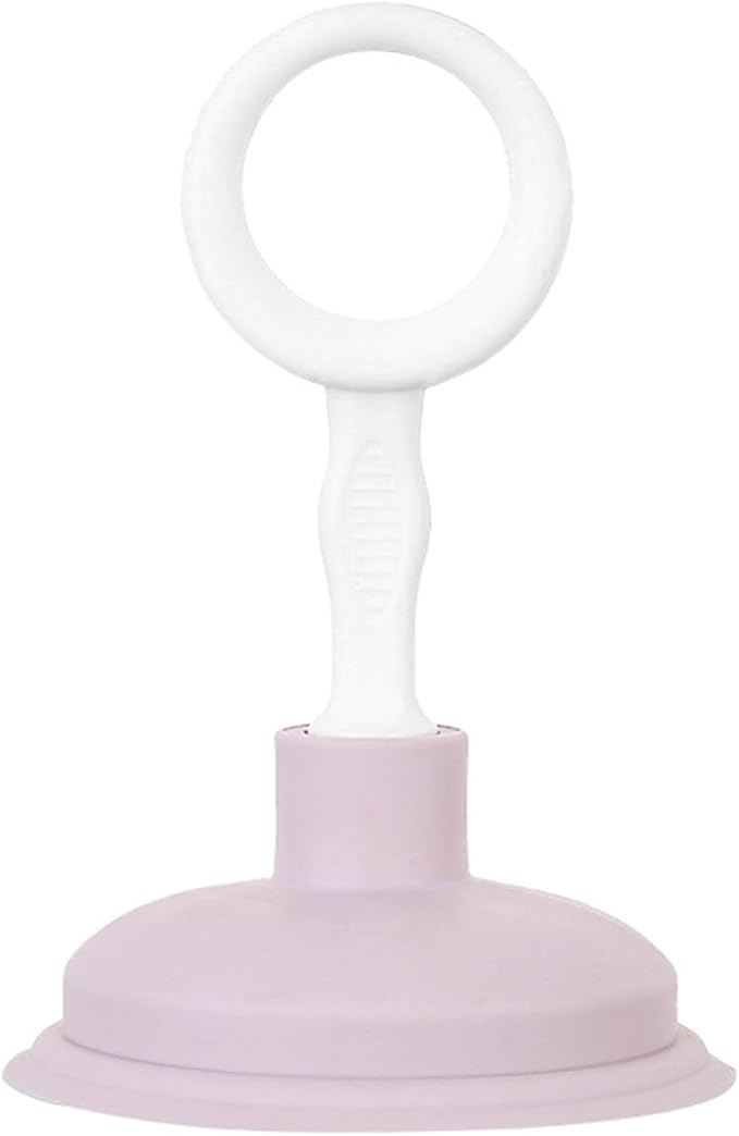 Professional Handheld Sink Plunger Versatile Drain Unclogger For Hair And Debris Strong Suction Easy Operation Long Service Life Pp And Pe Construction (Pink)